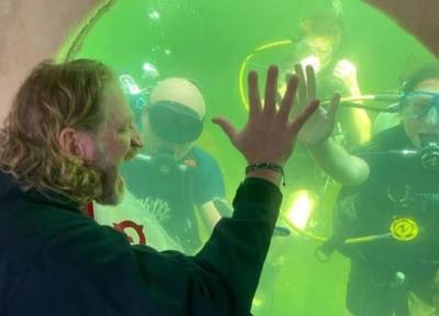 یک دانشمند آمریکایی می خواهد با 100 روز زندگی در زیر آب رکوردشکنی کند!